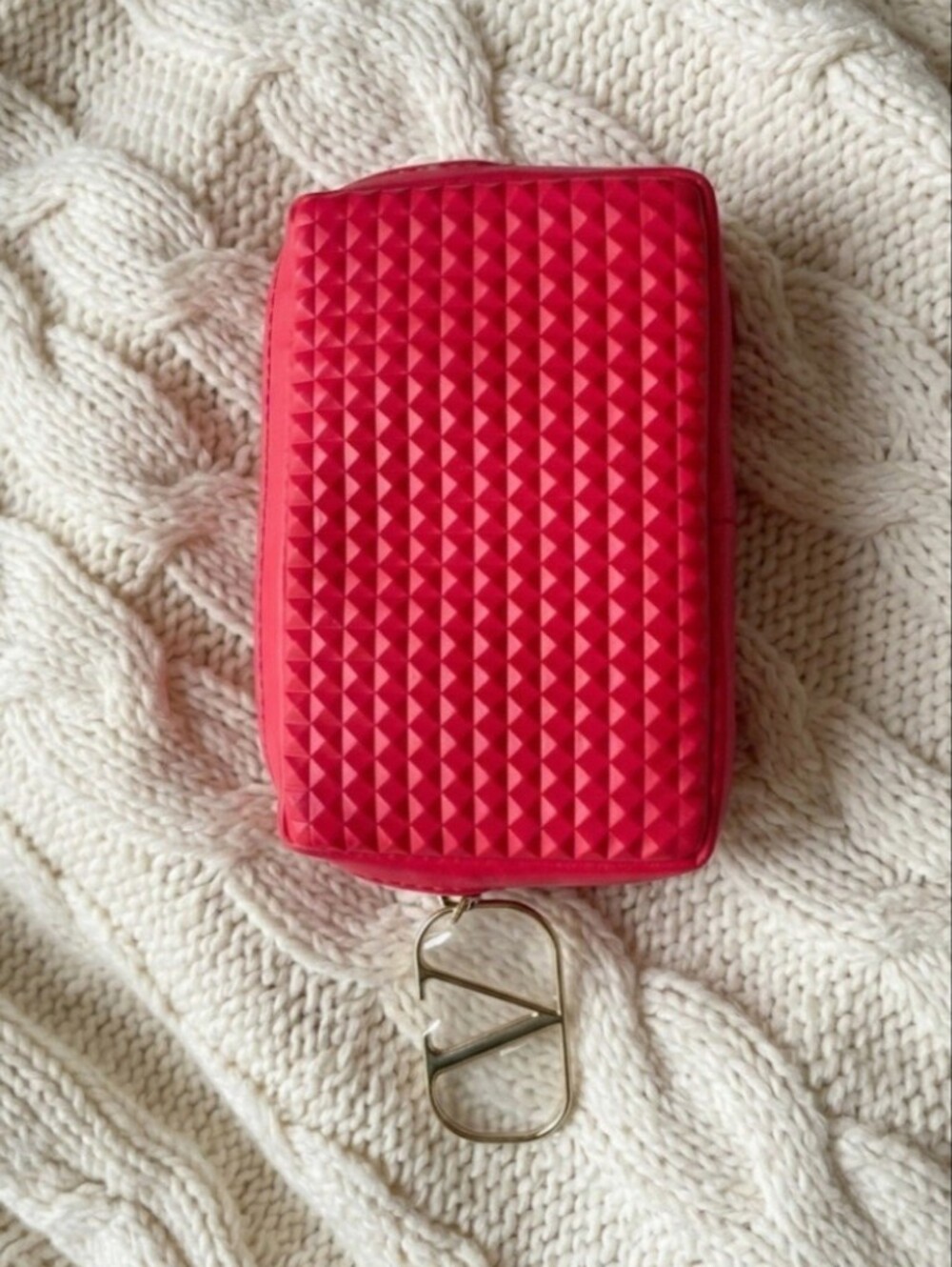 Valentino Rockstud Small Clutch/Cosmetic Bag - Picture 1 of 1